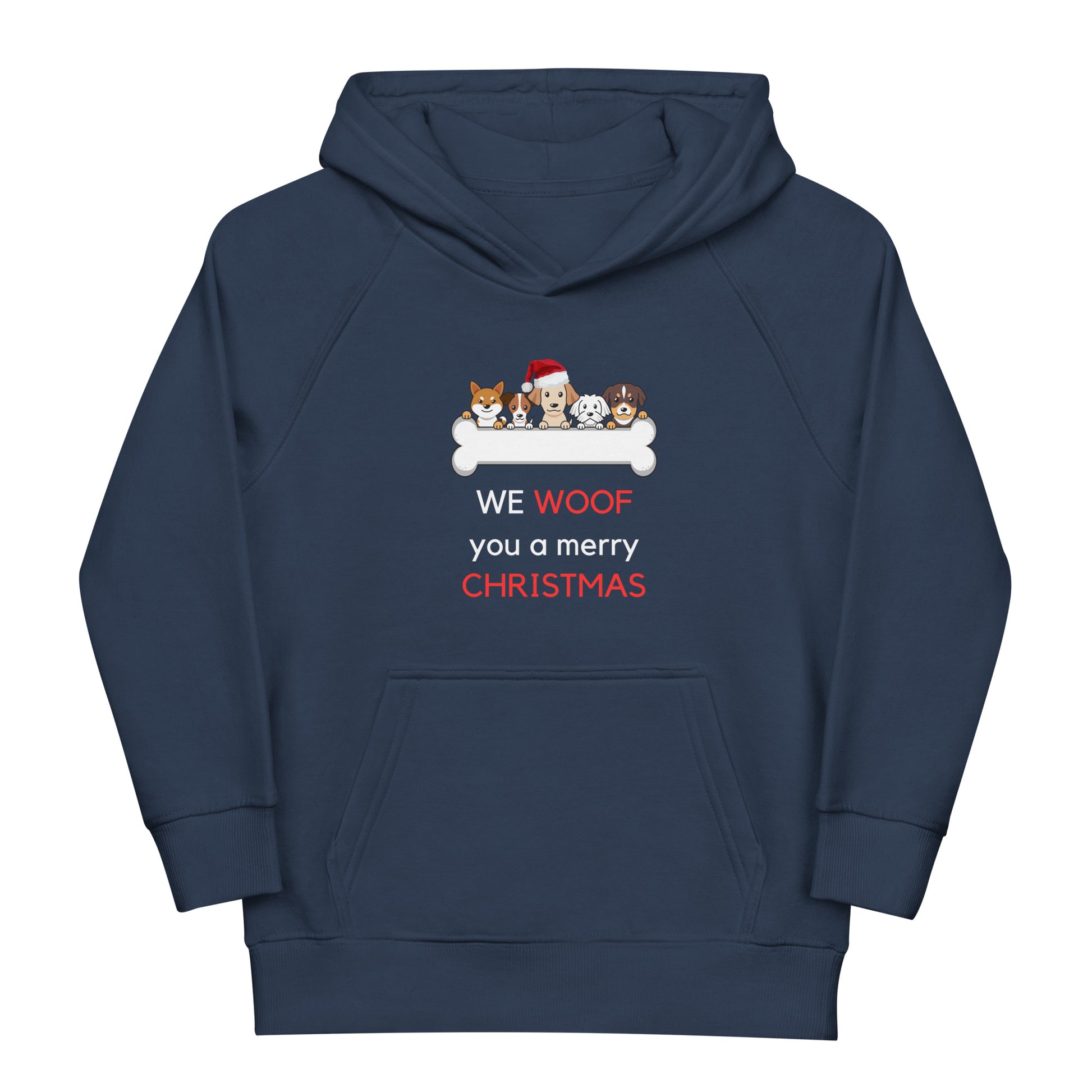 Woof - Kids eco hoodie - Holidaywear