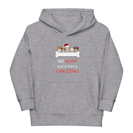 Woof - Kids eco hoodie - Holidaywear