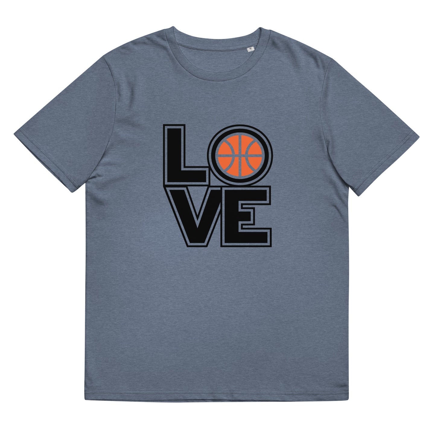 Basketball love - Unisex organic cotton t-shirt