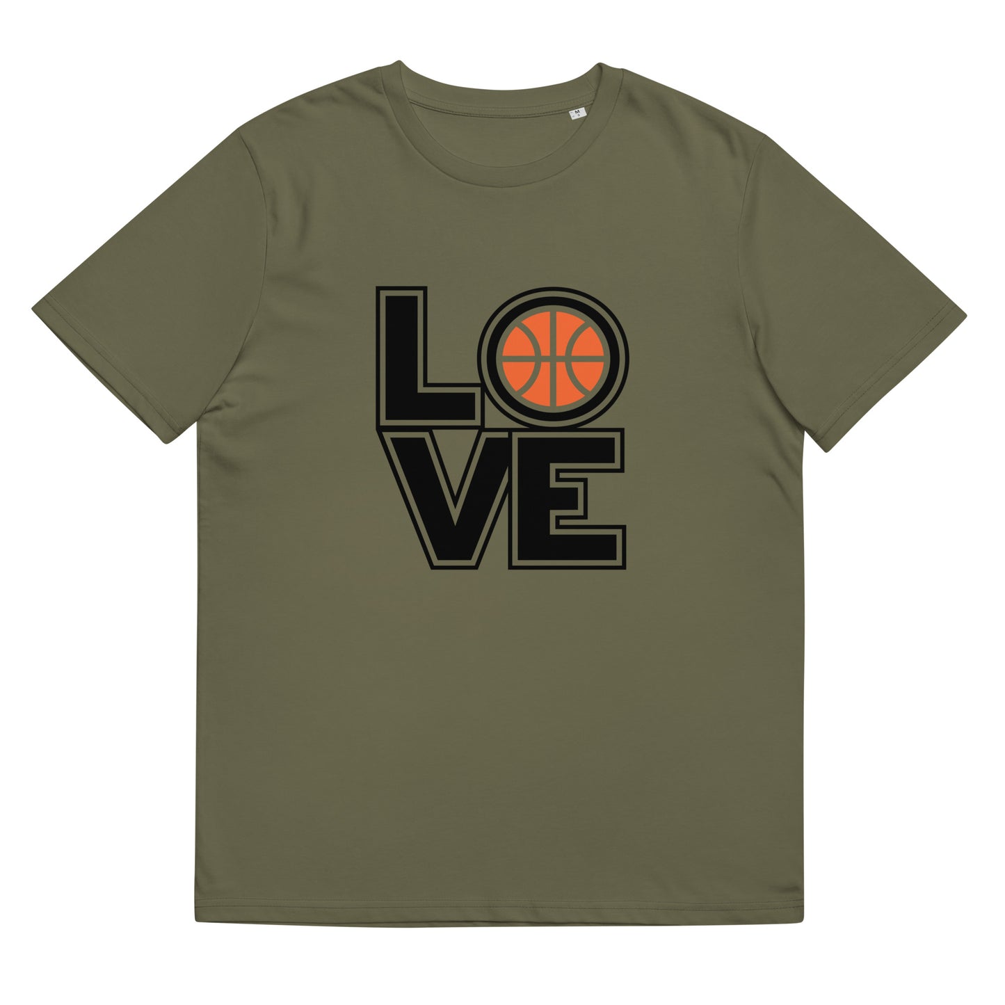 Basketball love - Unisex organic cotton t-shirt