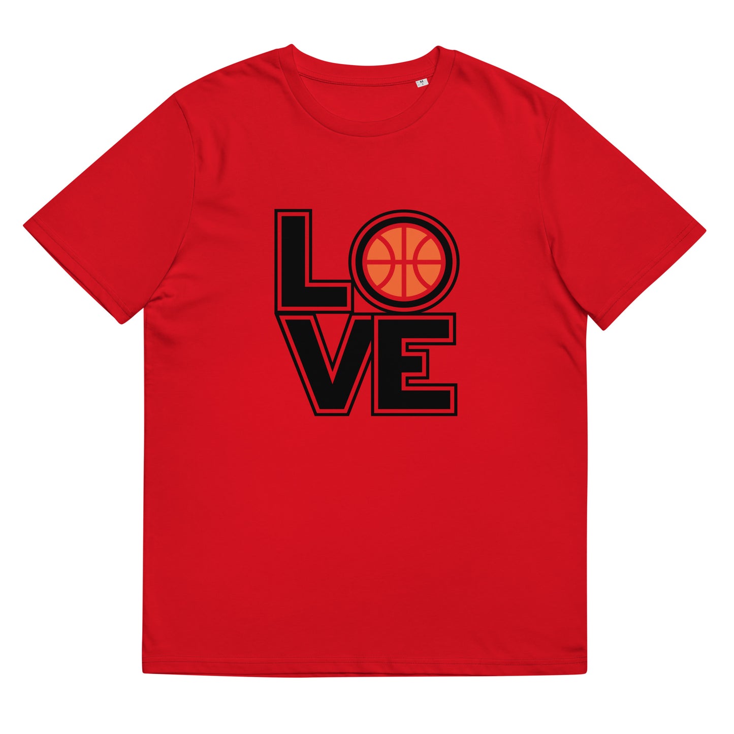 Basketball love - Unisex organic cotton t-shirt