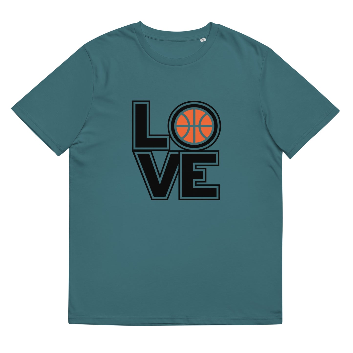 Basketball love - Unisex organic cotton t-shirt