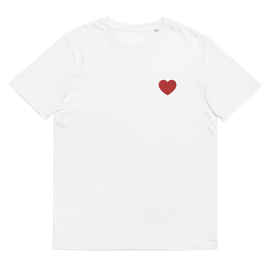 Heart - Unisex organic cotton t-shirt