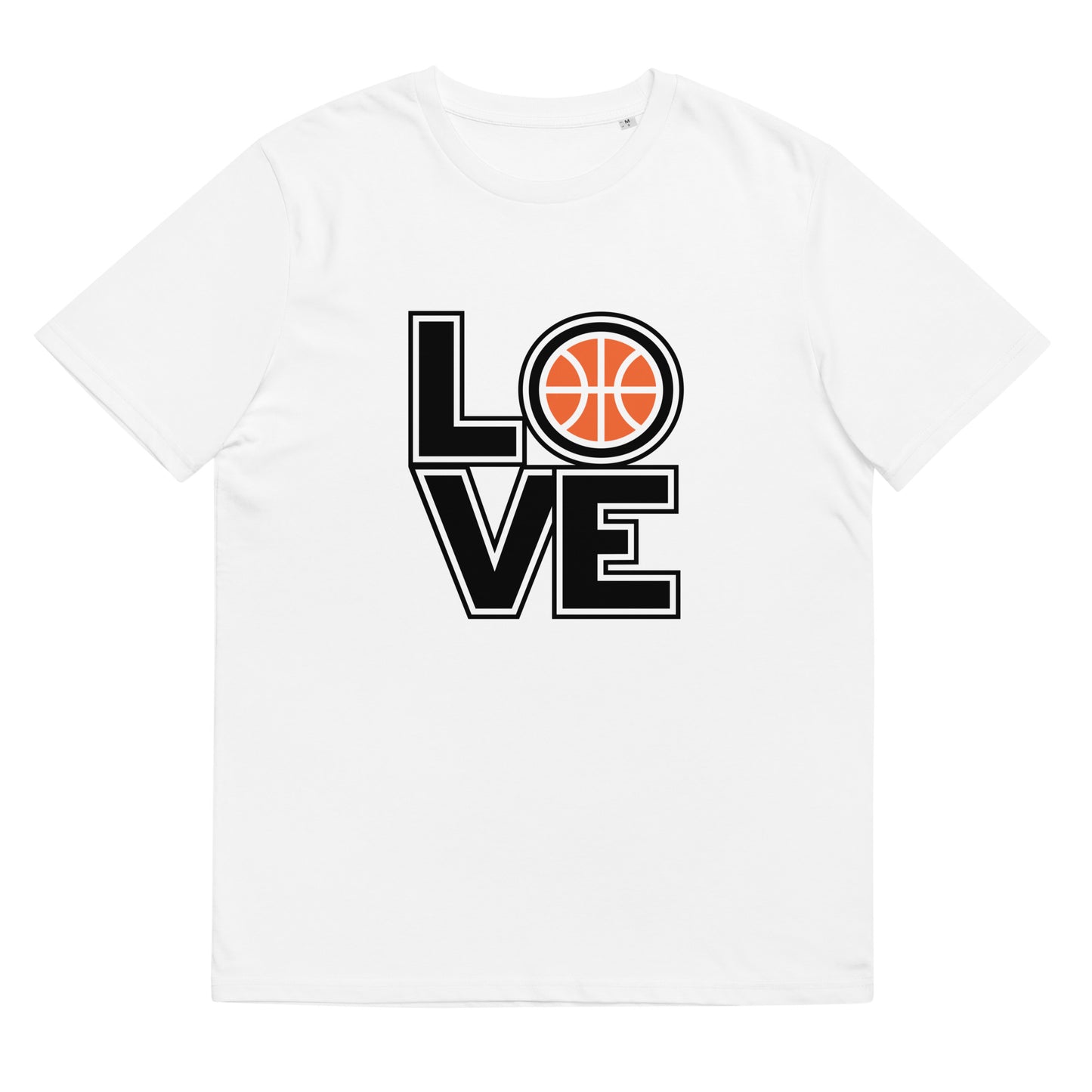 Basketball love - Unisex organic cotton t-shirt